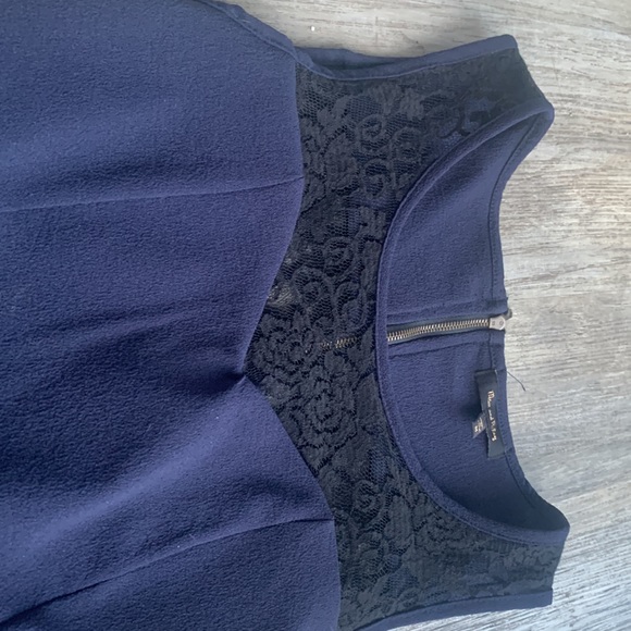 Max and Riley mixed material dress - Picture 3 of 6